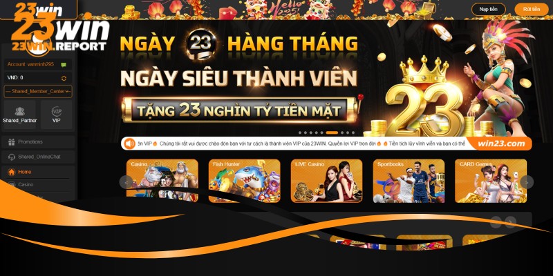 Khuyến mãi 23WIN thu hút sự quan tâm của đông đảo người tham gia