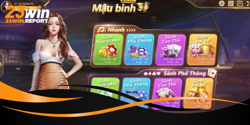 Mậu Binh online kết hợp yếu tố chiến lược và sự khéo léo